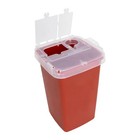 Sharps Container 1 Quart  Portable Container  10 box