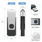 3pcs 64gb Usb 2 0 Flash Drive Thumb Pen Zip Drive Memory Stick U Disk For Pc lap