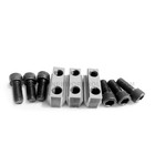 Turner 8  Jaws T-nuts 3 Pcs Set For B-208 Kitagawa Samchully Cnc Lathe Chucks