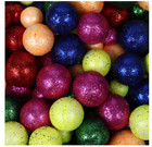 Rainbow Glitter Vase Filler 110 Glitter Styrofoam Balls Crafts Table Scatter