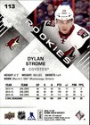 2016-17 Sp Game Used  113 Dylan Strome Orange Rainbow Draft Year Rc   115