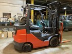 2021 Toyota 6000 Lb Forklift With Ss And Triple Mast