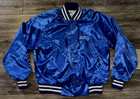 Vintage Anheuser Busch Beer Satin Bomber Jacket Men   s Size Large Usa Made