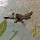 Signed 925 Sterling Silver Roadrunner Bird Lapel Hat Tie Tack Pin  Silver