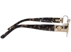 Versace Eyeglasses   Case 1175b 1002 Gold Medusa brown Rectangle Shape 53mm
