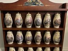 Vintage Thomas Kinkade s Spice Of Life Heirloom Porcelain Spice Jar Collection