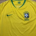 Brazil 2018 2019 Home Football Shirt Soccer Jersey Nike 893856-749 Size Large