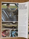 Original 1968 Chevrolet Corvair Sales Brochure Monza 500 Convertible 