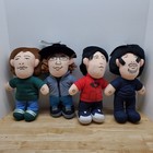 Brand New - Fall Out Boy Talking Plush Complete Set Patrick Pete Andy   Joe 2008