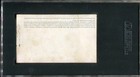 Jim Brown Autographed 1962 Ticket Stub Hof  71 Inscription   Historic Game Sgc A