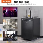 Vevor Beer Kegerator Draft Beer Dispenser Full Size Keg Refrigerator Single Tap