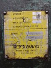 160 Ton X 12  Wysong Model 160-12 Hydraulic Press Brake  Stock  10066