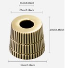 Safety Razor Base Stand Holder Storage Display Countertop For 15mm Dia Handle