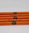 5 Green Spot Orange Drink Pencils Soda Pop - Unused