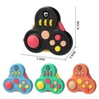 Colorful Hand Spinner Edc Fidget Rainbow Anti-anxiety Toy Stress Relief Adhd