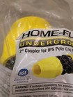 Home-flex 2 In  Ips Dr 11 Underground Yellow Poly Gas Pipe Coupler