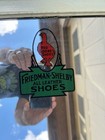 Vintage Red Goose Shoes Sign Store Mirror