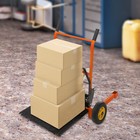 440lbs Hydraulic Material Lift Winch Stacker Adjustable Pallet Dolly Lift 6-40cm