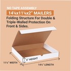Box Usa Bml14112 Small Shipping Boxes 14 25 l X 11 25 w X 2 h 50-pack