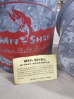 Vintage New Old Stock  mit-shel  Galvanized Fishing Minnow Bucket Quincy  Ill 