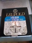 Silver Leupold M8 2x Eer Handgun Scout Scope Gold Ring