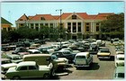 C1950s Curacao Wilhelminaplein Postcard Vintage Cars Plaza Dutch West Indies