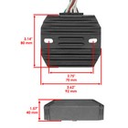 Regulator Rectifier For Yamaha Xj550 Xj650 Xj750 1980-1983 Motorcycle New