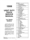 1988 Chevrolet Gmc Truck Shop Service Repair Manual Book Engine Drivetrain Oem