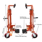 Furniture   Crate Handling Mover Tool  set Of 2  - 2600 Lb Cap  Poly-on-aluminum
