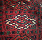 Afghan Horse Kilim Saddle Bag   Tribal Geometric Pattern  Handwoven   Wool