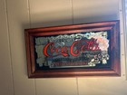8    X 14    Vintage Coca Cola Delicious Beautifully Refreshing Drink Mirror Sign