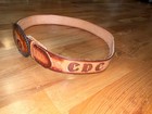 Department Of Corrections San Quentin Prison Inmate Art Hand Tooled Western Belt