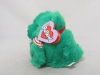 Puffkins - Jingles The Green Teddy Bear Plush Stuffed  limited   nwt 