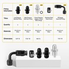 6an Power Steering Pump Hose  Pressure Line Compatible Chevy C10 Ls Swap Connect