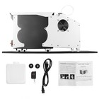 1500w Low Lying Smoke Fog Machine Dmx Dj Stage Fogger Dry Ice Effect With Remote