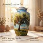 Cremation Urn For Human Ashes     Adult Urn For Men Or Women Up To 200lbs     Memori