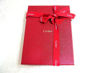 Cartier Panthere Note Book White   Red Vip Gift 2 Pcs Set With Box   Ribbon  New