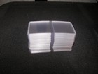  50  2x2 Coin Flips 7mil Thick 2 Pocket Unplasticized Vinyl Archival Holders