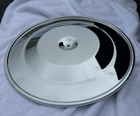 63-65 Corvette Air Cleaner Top New Air Cleaner Lid Air Cleaner Top Chrome