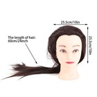24in Salon Hairdressing Training Head Model Mannequin Cosmetology Practice Us