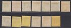 St  Lucia  76-87  89  Mint  Lot Of 13