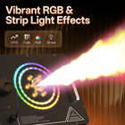 1500w Vertical Smoke Fog Machine Dmx Dj Party Spray Fog Stage Light Rgb 6led