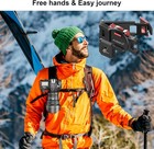 Camera Clip - Dslr Backpack Strap Mount With 4-side Mountable Arca Quick Rele   