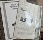 Soundcraft Spirit Studio 24 Channel Analog Mixer W power Supply 24x8x2