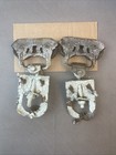Antique Vintage Fe Myers Cast Iron Barn Pocket Door Rollers Farm Tool