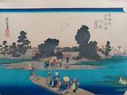 Hiroshige Japanese Woodblock Print Ukiyo-e 53 Stations 