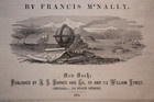 Vintage 1874 Map   Africa By F  Mcnally  10x12 - 22