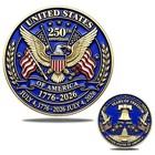2026 America 250th Anniversary Commemorative Coin Ms70 Display Holder Medal