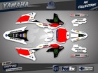Yamaha Yz65 Custom Graphics Kit Motocross Decals Stickers Full Set