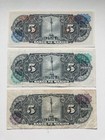 Banco De Mexico Five Pesos Currency Lot Uncirculated And Circulated 1958  1961